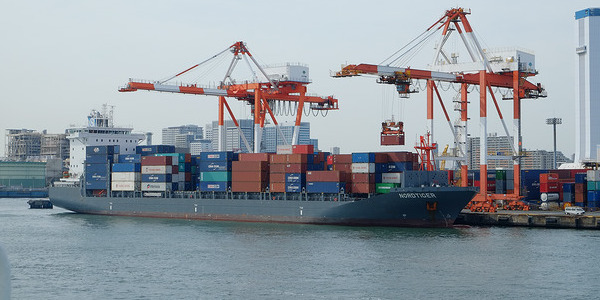 Japanese Container Ship