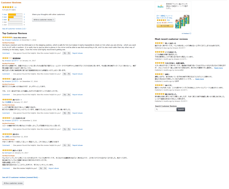 Japanese Products Reviews for Amazon